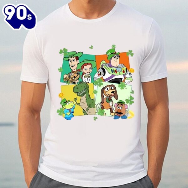 Toy Story St Patricks Day Shirt, Disney Shamrock Shirt