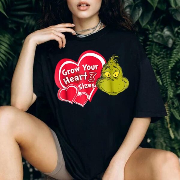 Trending Dr Seuss Grinch Grow Your Heart T-Shirt