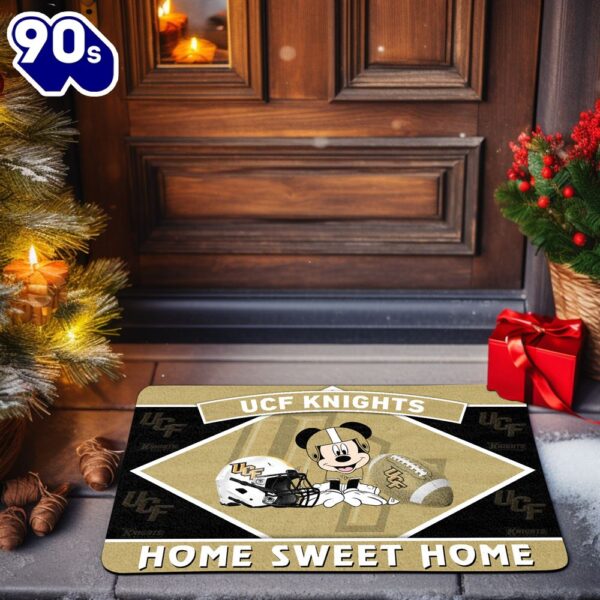 UCF Knights NCAA And Mickey Mouse Doormat