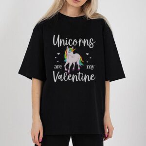 Unicorn Valentines Day Design Heart…