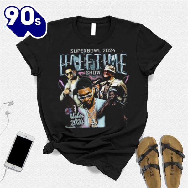 Usher 2000s Artist Super Bowl 2024 Halftime Show Graphic Tee Usher Show Shirt