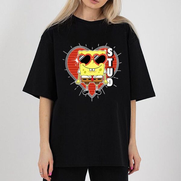Valentine’s Day Gifts For Him And Her Spongebob Cute Spongebob Valentinesn Tee