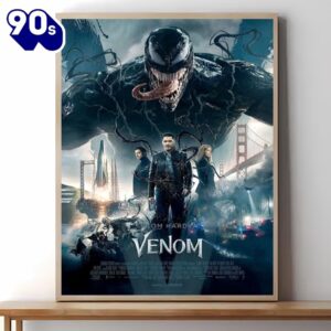 Venom 3 Movie Poster Canvas Wall Art
