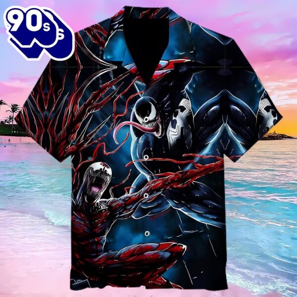 Venom Let There Be Carnage Summer For Hawaii Vintage Hawaiian Shirt