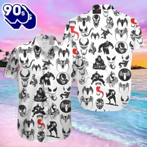 Venom Marvel Summer Hawaiian Shirt