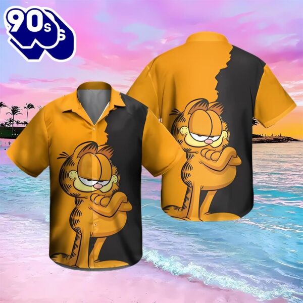 Vintage Garfield Hawaiian Shirt