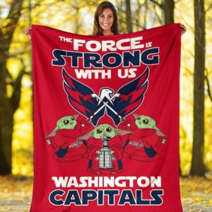 Washington Capitals Baby Yoda Fleece…