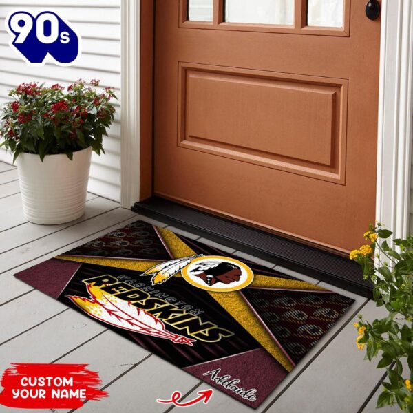Washington Redskins NFL-Custom Doormat For Sports Enthusiast This Year