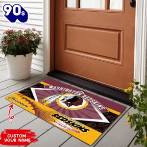 Washington Redskins NFL-Personalized Doormat For…