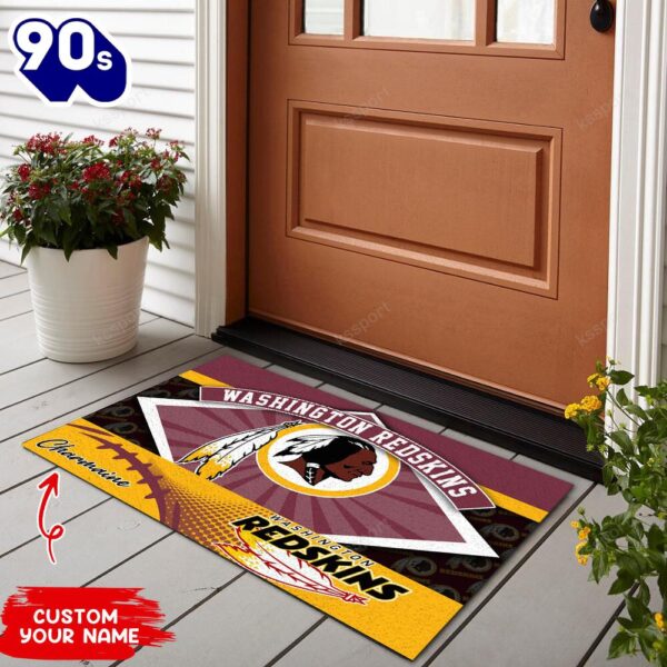Washington Redskins NFL-Personalized Doormat For This Season