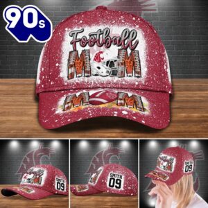 Washington State Cougars Bleached Cap…