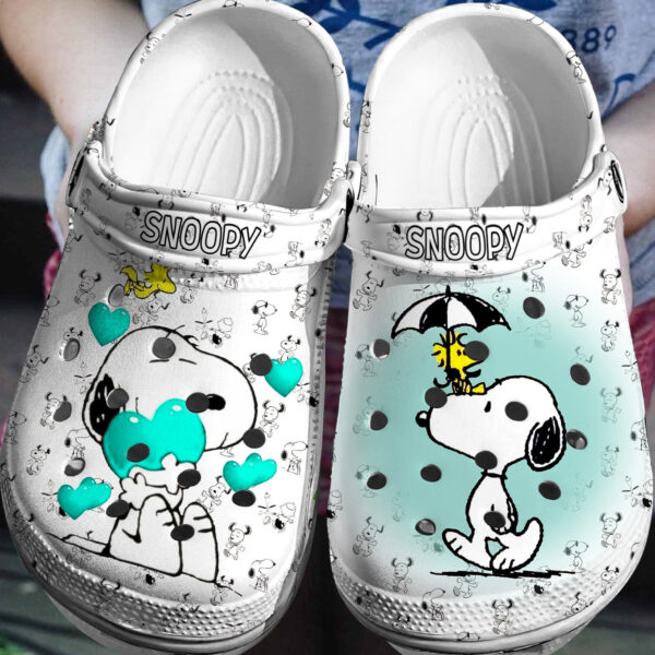 Whimsical World of Snoopy Crocs 3D Clog Shoes