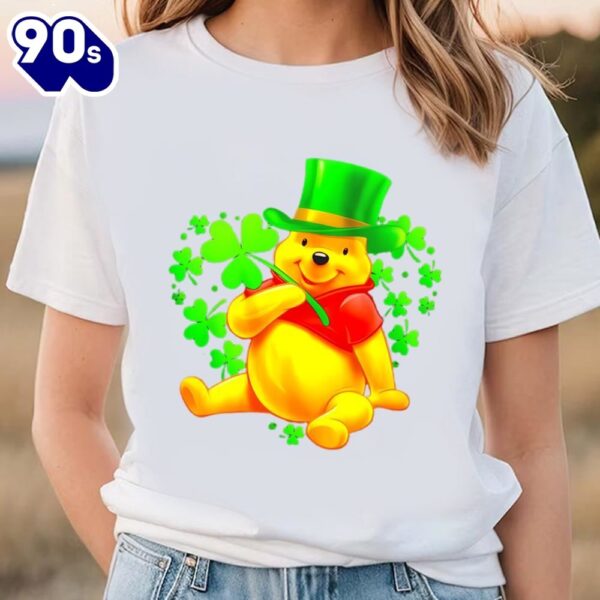 Winnie The Pooh Heart St.patrick’s Day Leprechaun Shirt
