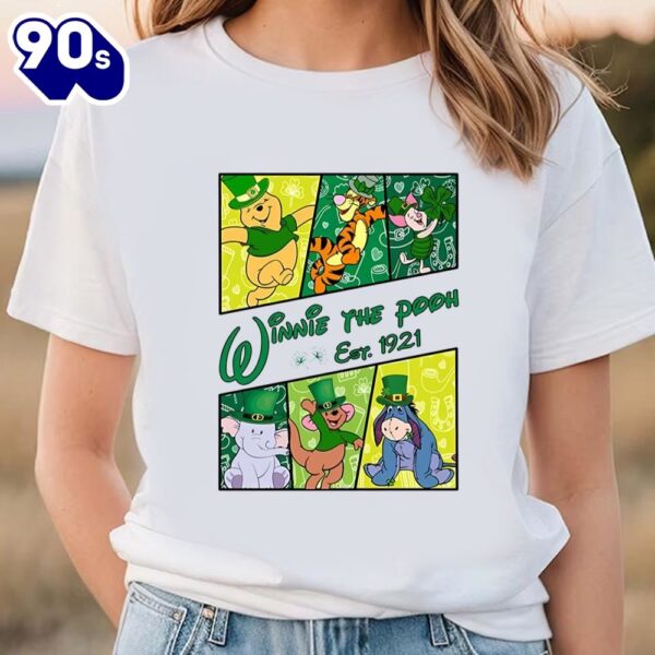 Winnie the Pooh St Patricks Day Shirt, Disney Happy St. Patricks…