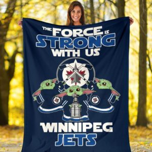 Winnipeg Jets Baby Yoda Fleece…