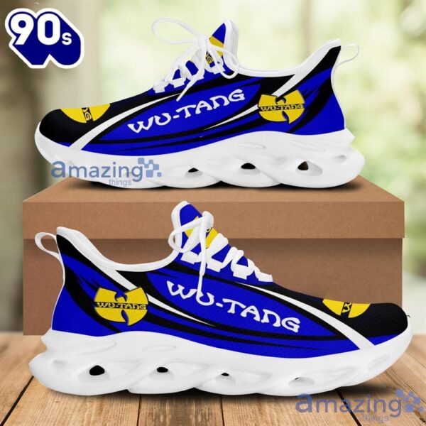 Wu-Tang Clan Hip Hop Rock Band Blue Chunky Running Sneakers Max Soul Shoes Sport Gift For Men And Women