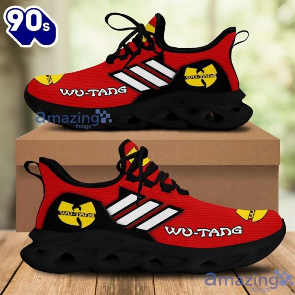 Wu-Tang Clan Hip Hop Rock Band White Striped Red Chunky Running Sneakers Max Soul Shoes Sport Gift For Men And Women