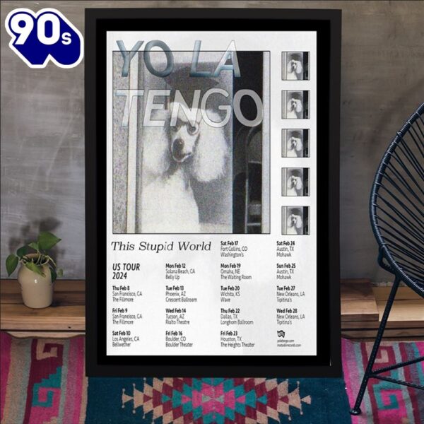 Yo La Tengo February Tour 2024 Poster