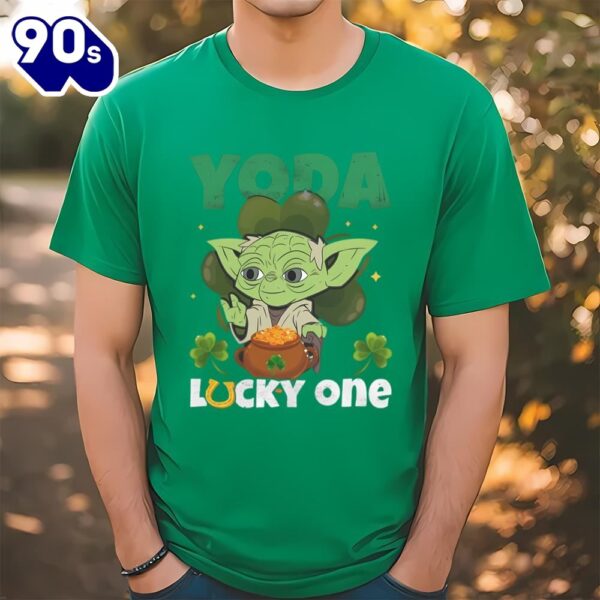 Yoda Lucky One Saint Patrick T-shirt