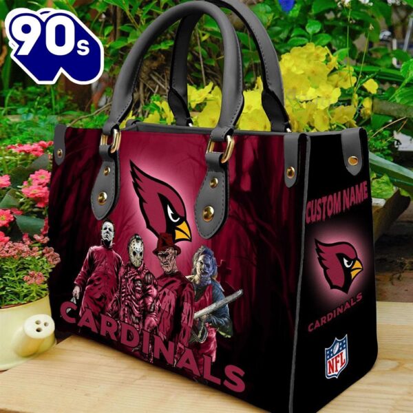 Arizona Cardinals NFL Halloween Women Leather Hand Bag