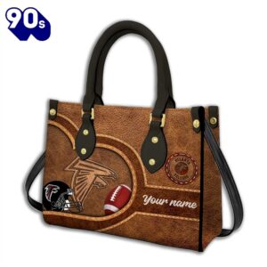 Atlanta Falcons-Custom Name NFL Leather…