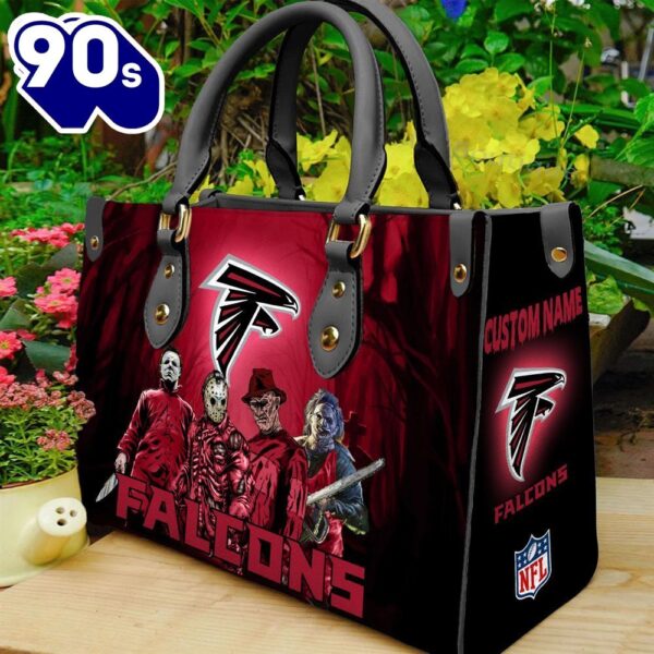 Atlanta Falcons NFL Halloween Women Leather Hand Bag