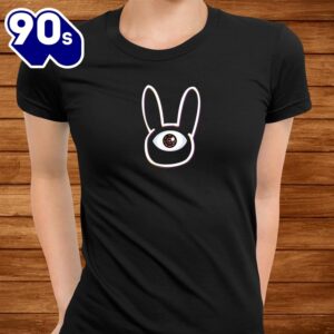 Bad Easter Bunny Eye X100 Easter Dembow Reggaeton Trap Shirt 3