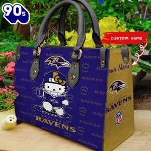 Baltimore Ravens Kitty Women Leather…