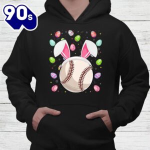Baseball Lover Easter Egg Funny Baseball Easter Sunday Shirt 4