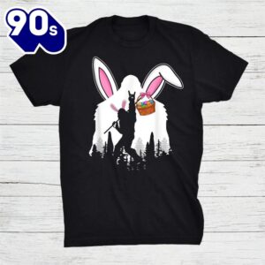 Bigfoot Easter Day With Eggs Shirt