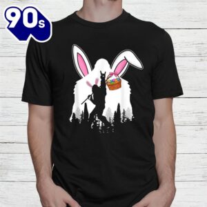 Bigfoot Easter Day With Eggs Shirt 2