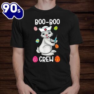 Boo Boo Crew Nurse Easter Day Bunny For Nursing Shirt