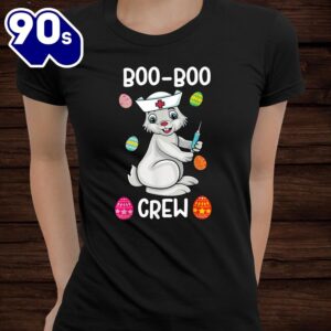 Boo Boo Crew Nurse Easter Day Bunny For Nursing Shirt 2