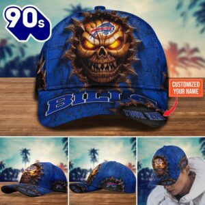 Buffalo Bills Halloween Custom Cap