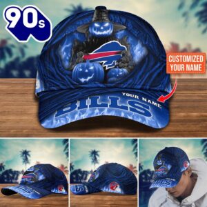 Buffalo Bills Halloween Custom Cap…