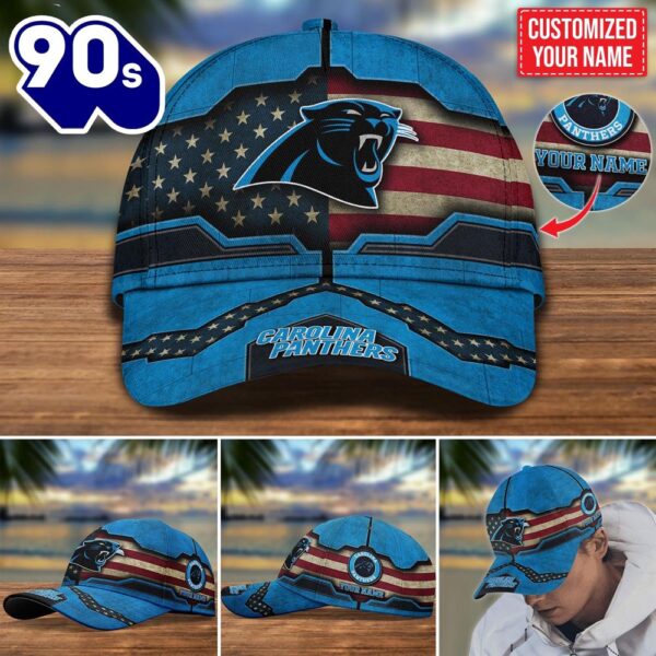 Carolina Panthers Customized Cap Hot Trending. Gift For Fan 54348