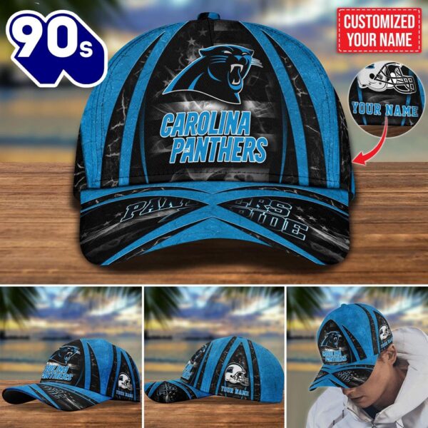 Carolina Panthers Customized Cap Hot Trending. Gift For Fan 54386