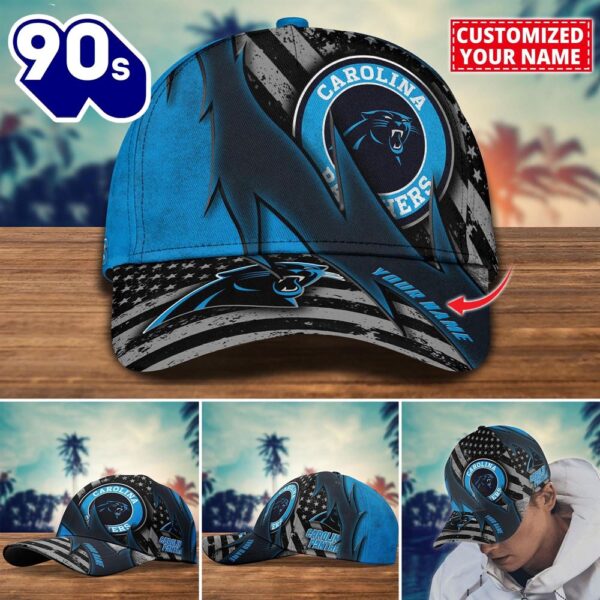 Carolina Panthers New Arrivals Custom Name Cap Trending 53695