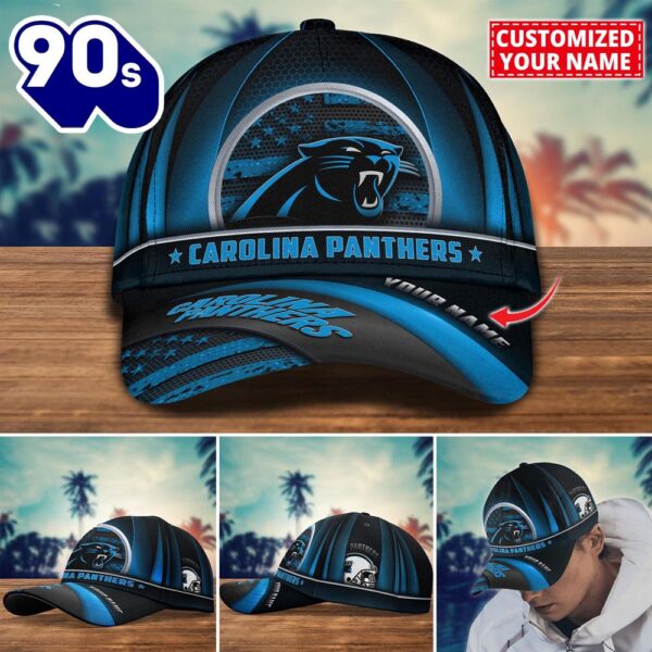 Carolina Panthers New Arrivals Custom Name Cap Trending