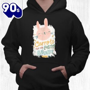 Carrots Easter Bunny Retro Funny Design Bunny Funny Vintage Shirt 4