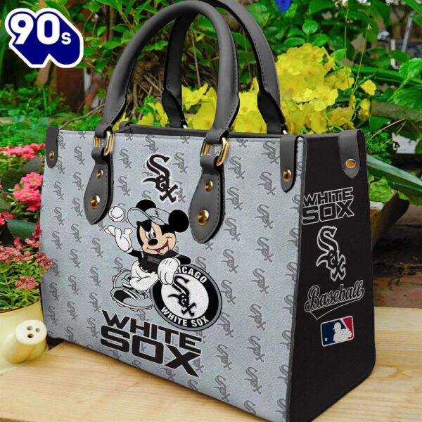 Chicago White Sox Mickey Women Leather Hand Bag