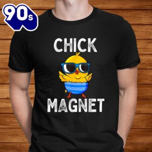 Chick Magnet Funny Easter Cute Baby Chicken Lover Kids Shirt 2