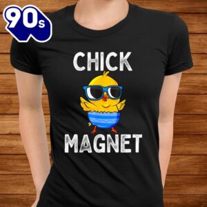 Chick Magnet Funny Easter Cute Baby Chicken Lover Kids Shirt 3