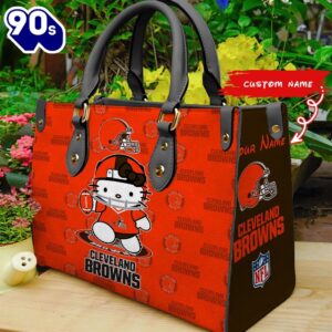 Cleveland Browns Kitty Women Leather Bag