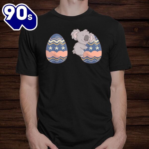 Cute Koala Boobs Easter Eggs Cute Easter Egg Hunt Boobies Shirt