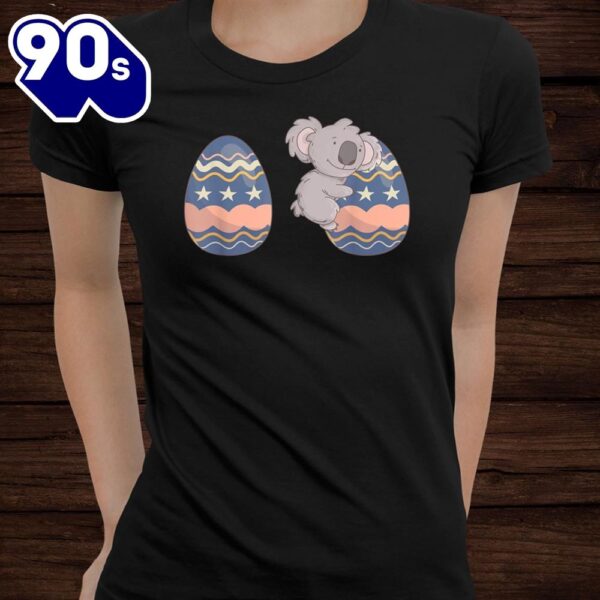 Cute Koala Boobs Easter Eggs Cute Easter Egg Hunt Boobies Shirt