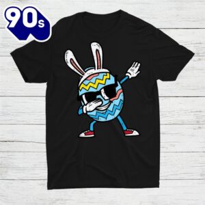 Dabbing Easter Egg Bunny Cute Dab Dance Shirt 1