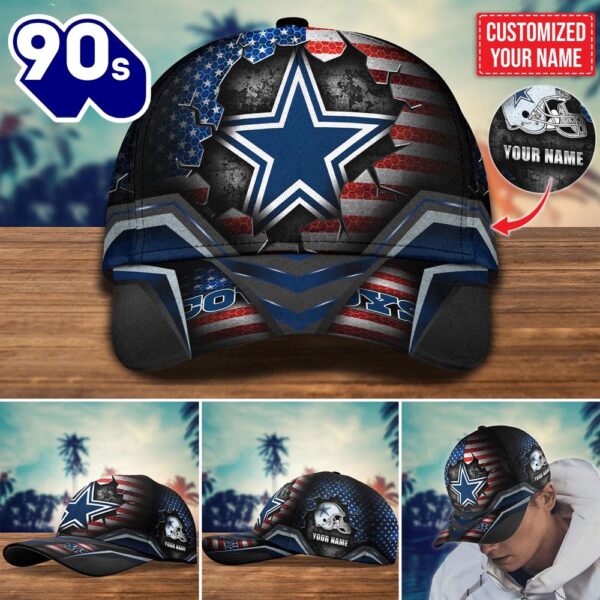 Dallas Cowboys Customized Cap Hot Trending. Gift For Fan H54248