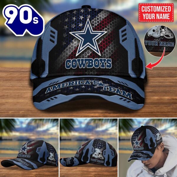 Dallas Cowboys Customized Cap Hot Trending. Gift For Fan H54410