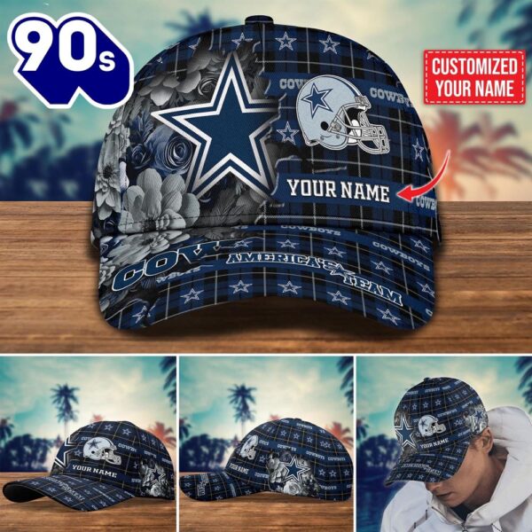 Dallas Cowboys Flower Trending New Arrivals Custom Cap
